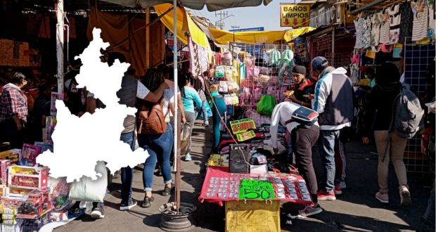Trabajadores informales bajan en 79% de municipios de Puebla al 1T