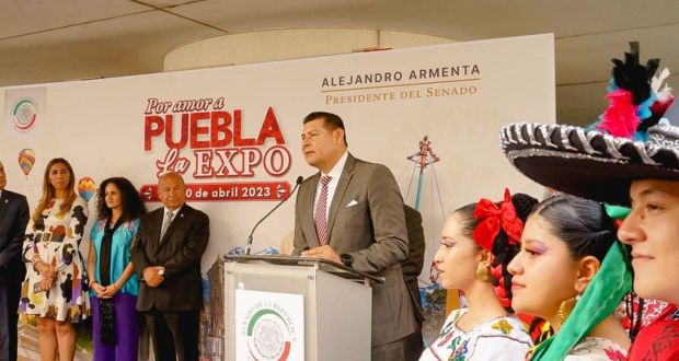 Armenta refrenda el amor a Puebla con una expo artesanal, artística y cultura. Foto: @armentapuebla_