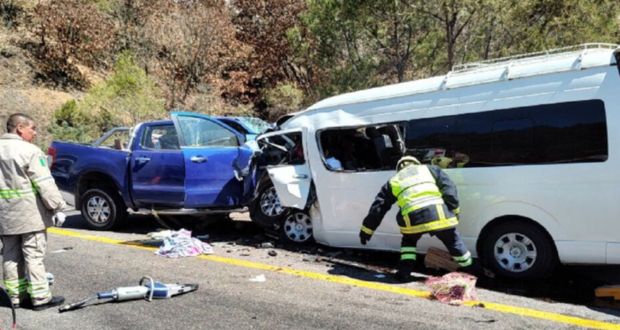 En 3 meses, 6 accidentes en Cuacnopalan-Oaxaca; último, con 13 muertos