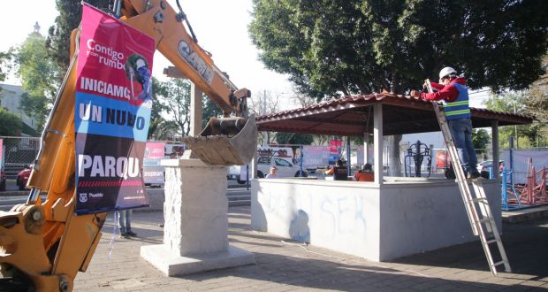 Ayuntamiento de Puebla invierte 160 mdp para rescatar 20 parques