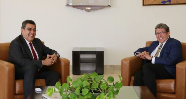 Céspedes recibe a Monreal y afianza cercanía con 4 presidenciables de Morena