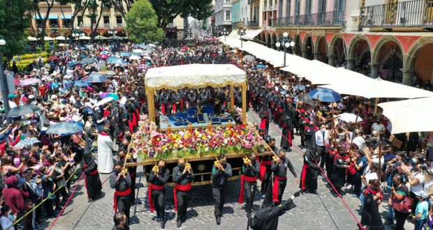 Viernes Santo en Puebla: 7 figuras sacras van a procesión y este es su recorrido