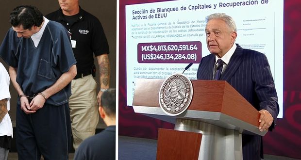 EU devolverá a México 246 mdd de extesorero de Moreira: López Obrador
