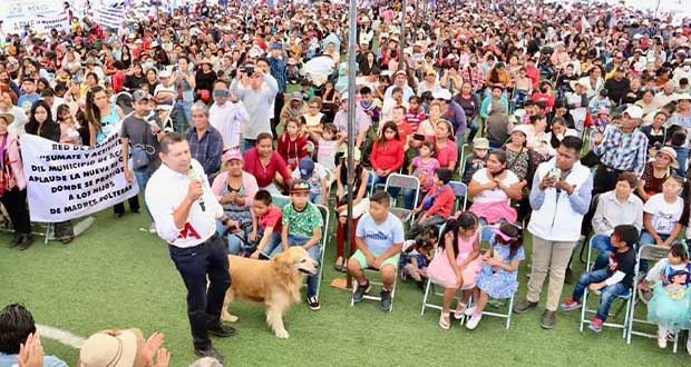Armenta promueve salud y cuidado del medio ambiente en Acajete y Puebla
