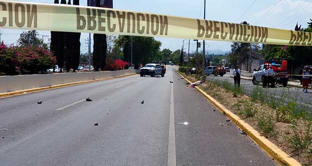 En Vía Recreativa, conductor irrumpe y embiste a ciclistas; mata a sobrino de político