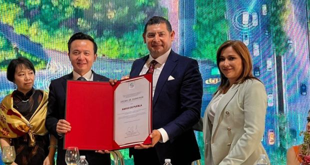 Armenta busca fortalecer inversiones de Alemania y China en Puebla 