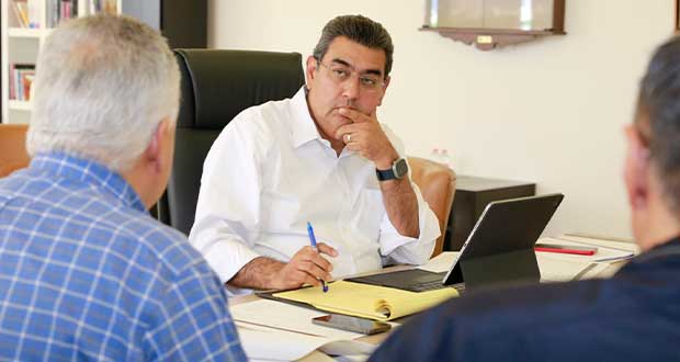 Céspedes revisa avances de titulares de SMT, Economía, Trabajo y Función Pública 