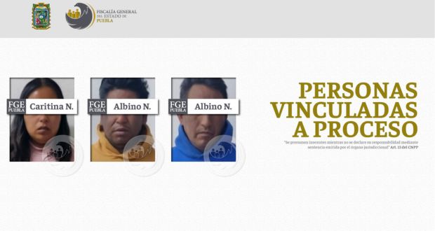 Vinculan a proceso a tres por secuestro en Amozoc, Puebla