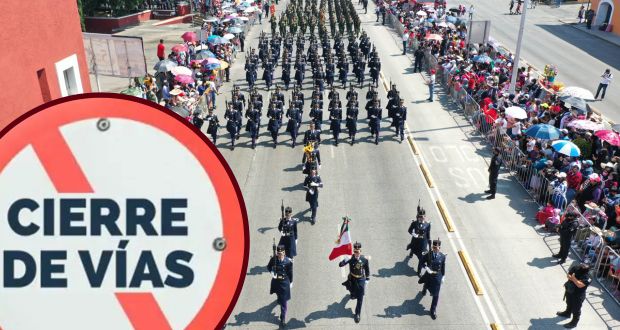 Toma tus precauciones: estos son los cierres viales por el desfile del 5 de Mayo