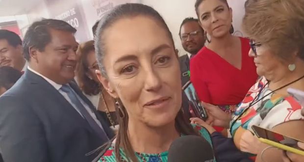Sheinbaum, sin favorito en Puebla; lo decidirá la encuesta de Morena, dice