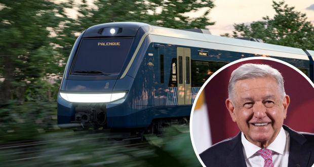 En diciembre, inauguración del Tren Maya, reitera AMLO; sigue recorridos por obra