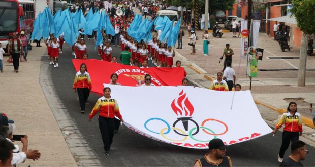 Antorcha inaugura XXI Espartaqueada Deportiva en Tecomatlán