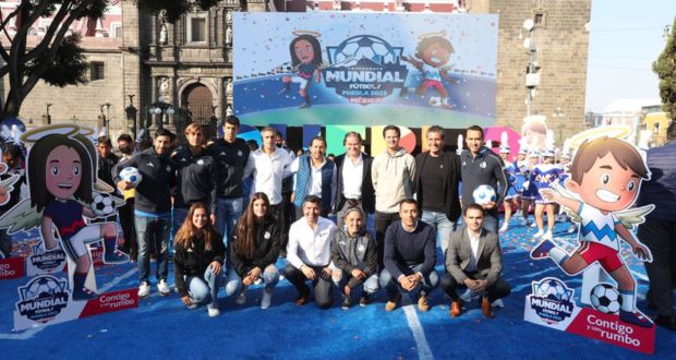 Mundial de Futbol 7 en Puebla ya cuenta con imagen oficial; conócela