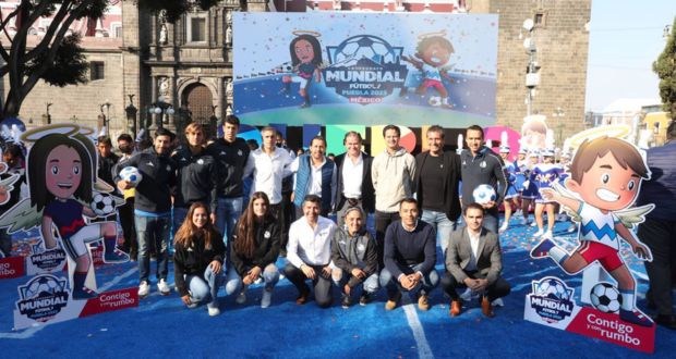 Mundial de Futbol 7 en Puebla ya cuenta con imagen oficial; conócela