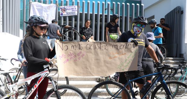 Colectivos exigen justicia por ciclista atropellado en Vía Recreativa