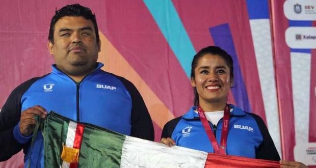 Trabajador de BUAP gana oro y bronce en competencia internacional de paratletismo