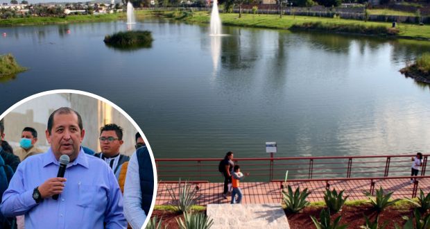 Parque al norte de Puebla capital, listo para octubre; semaforización, en julio