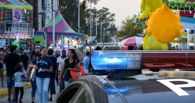 Durante Feria de Puebla 2023, 34 detenidos y un policía herido: SSP