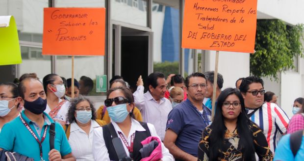 Tras protesta, sindicato e Issstep acuerdan revisar petición de basificaciones