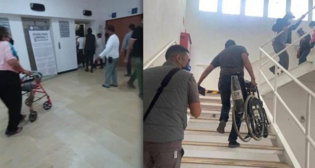 Tras 9 meses, elevadores en hospital del Issstep siguen sin funcionar
