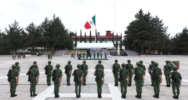 Panotla gana concurso de bandas de guerra de la 25 zona militar; Puebla, 2°