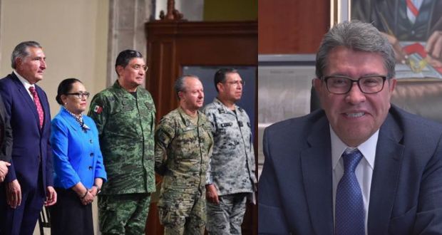 Monreal alista proceso de informe y comparecencias de gabinete de seguridad