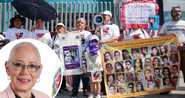 Madres buscadoras en Puebla exigen destituir a comisionada por corrupción