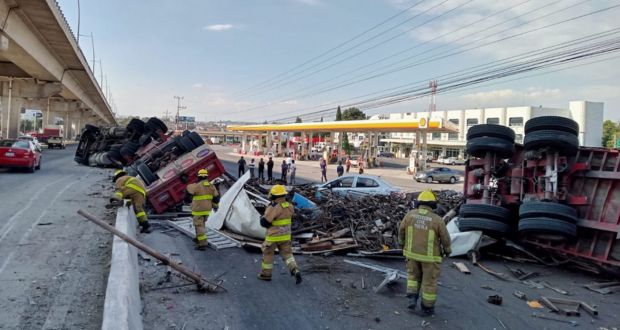 México-Puebla, 2° vialidad más peligrosa en el país; 85% de atropellados, peatones