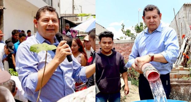 Alejandro Armenta impulsará desprivatización del agua en Puebla