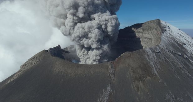 Alerta por Popocatépetl sigue en amarillo 3; piden no acercarse y estar atentos
