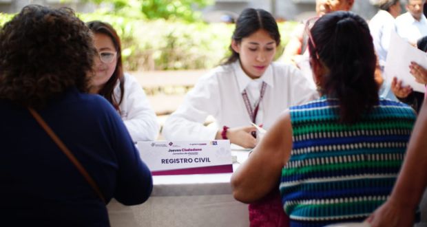 Puebla, con cobertura del 99.5% en registros de nacimientos
