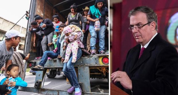 México no tiene capacidad para aceptar más de mil migrantes por día: Ebrard