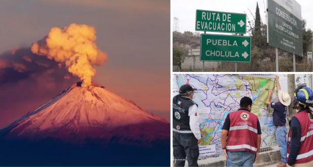 Popocatépetl: evacuar 11 mil habitantes de 6 comunidades tomaría 12 horas
