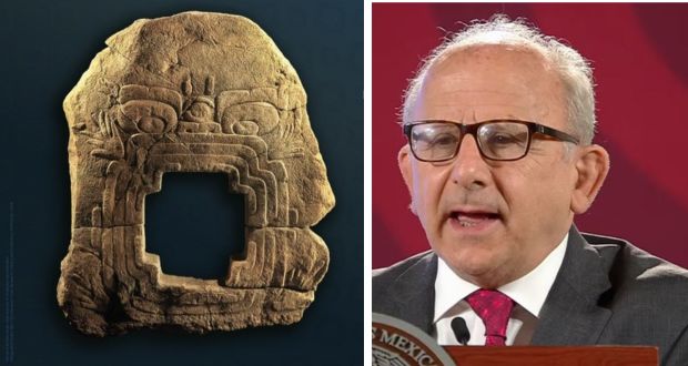 Pieza arqueológica de Chacaltzingo regresa a México; es exhibida en museo