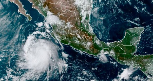 Huracán Norma se intensifica a categoría 4, podría debilitarse. Foto: especial.