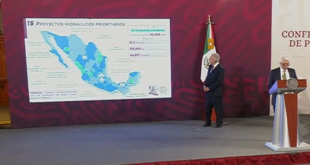 Dejaremos 100 mil hectáreas de riego en México: AMLO