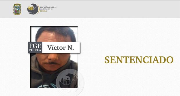 Por homicidio en Chietla, lo sentencian a 23 años de prisión