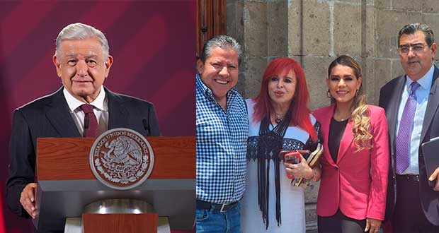 En reunión, AMLO pide a Céspedes y gobernadores evitar “cargadas” a presidenciables