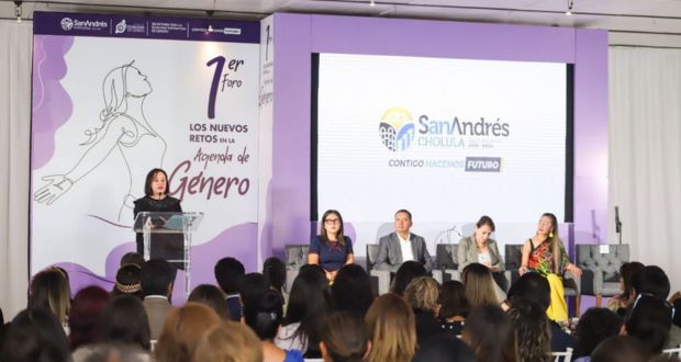Comuna de San Andrés Cholula realiza foro enfocado a la Agenda de Género  
