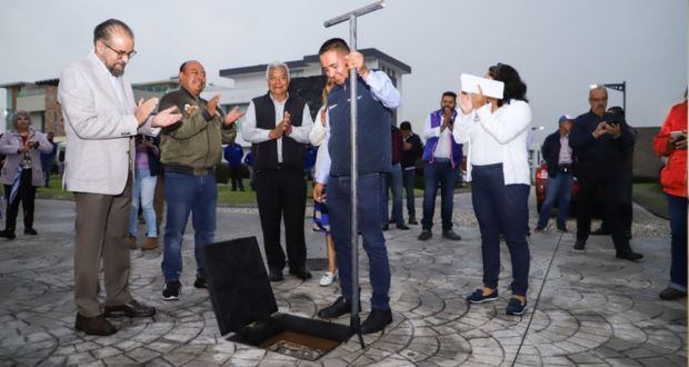 Comuna de San Andrés Cholula inicia servicio de agua potable en fraccionamiento