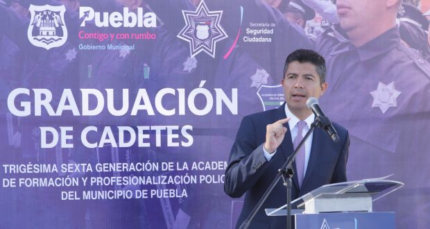Con programa piloto, reducen a 16 horas jornadas de policías en Puebla capital