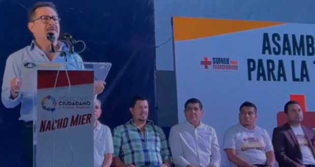 Mier llama a culminar asambleas de su movimiento en agosto; INE prohibiría