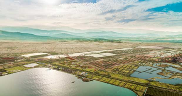 Parque Ecológico de Texcoco, al 65%; recuperará cuenca de Valle de México. Foto: Gobierno de México 