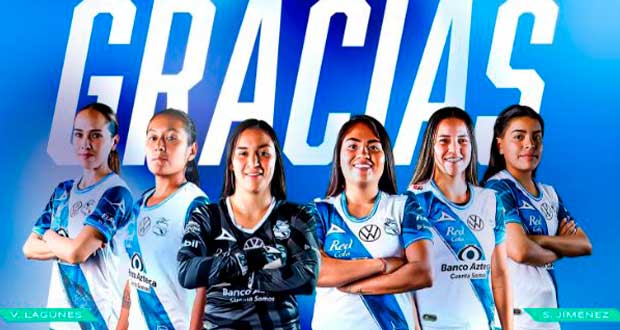 Puebla femenil inicia cambios: saldrán su DT y 6 jugadoras más 
