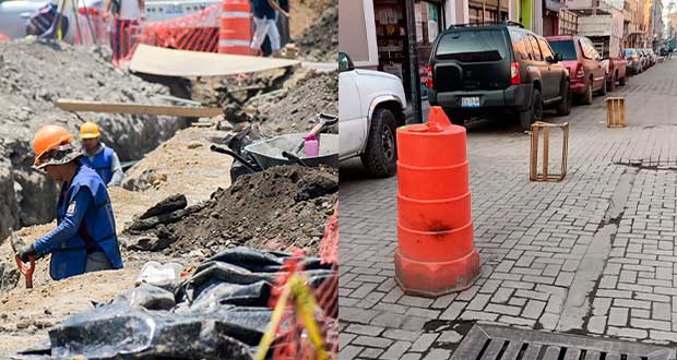 Tras obras en centro de Puebla, comuna no permitirá franeleros ni doble fila