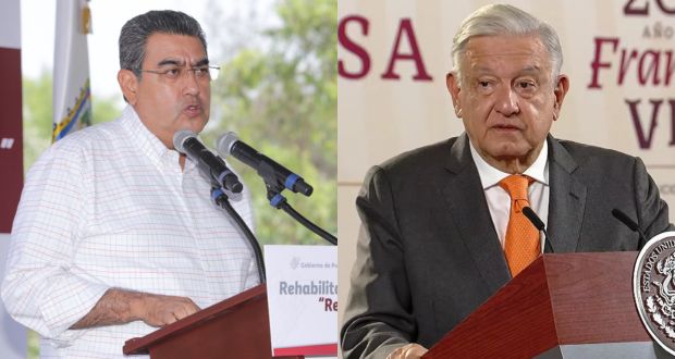 AMLO y Céspedes piden denunciar tomas clandestinas en Puebla