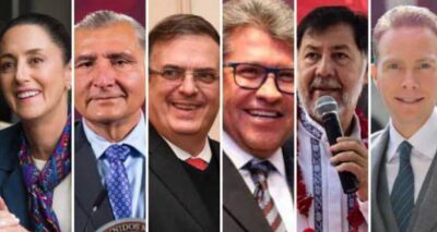 Aspirantes de Morena a la Presidencia. Foto: Especial