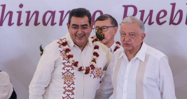 Céspedes llama a cerrar filas para 2024; AMLO le da apoyo