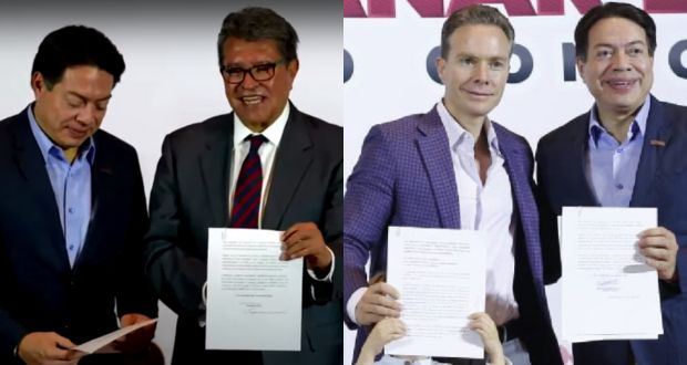 Encuesta de Morena: Monreal y Manuel Velasco se registran