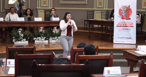Las juventudes poblanas tienen participación activa en el Congreso.
